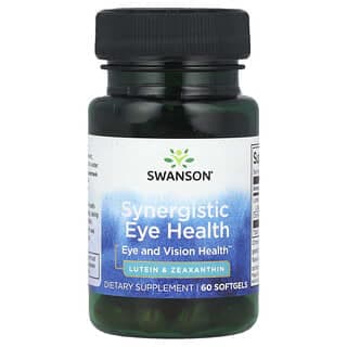 Swanson, 協同眼睛健康，60 粒軟凝膠