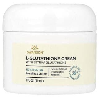 Swanson, 含 Setria® 谷胱甘肽的 L-谷胱甘肽霜，2 液量盎司（59 毫升）
