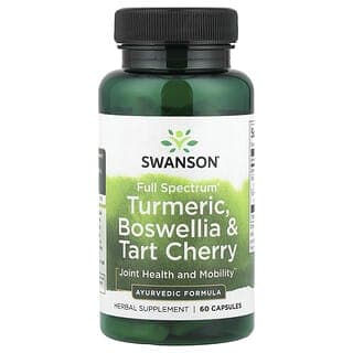 Swanson, 多面®，姜黃，乳香和酸櫻桃味，60 粒膠囊