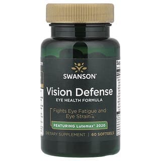 Swanson, 視力保護、60 粒軟凝膠