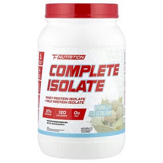 TC Nutrition, Complete Isolate，香草冰淇淋味，2 磅（907 克）