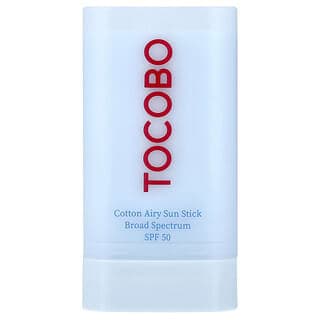 Tocobo, 棉質無感抗曬棒，SPF 50，0.67 盎司（19 克）