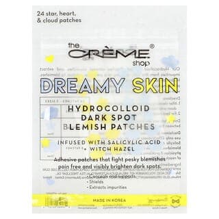 The Creme Shop, 夢幻皮膚，親水膠體夜間痤瘡貼，星星、愛心和雲朵造型，24 片