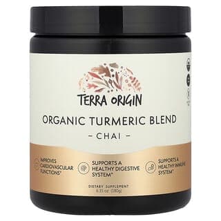 Terra Origin, 有機薑黃混合物，印度茶，6.35 盎司（180 克）