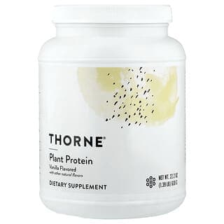 Thorne, 植物蛋白質，香草味，1.39 磅（630 克）