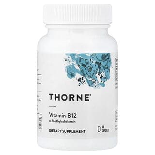 Thorne, 維生素 B12（甲鈷胺），60 粒膠囊（每粒膠囊 1 毫克）