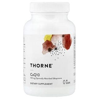 Thorne, 輔酶 Q10，100 毫克，60 顆軟膠囊