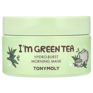 TonyMoly, I'm Green Tea，晨間深度補水美容面膜，3.52 盎司（100 克）