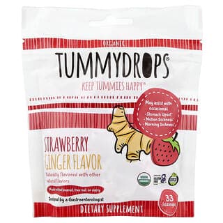 Tummydrops, 有機草莓姜，33 片