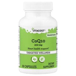Vitacost, 輔酶 Q10，200 毫克，60 粒膠囊