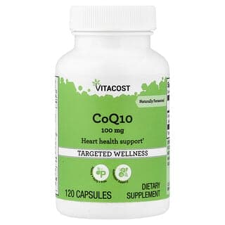 Vitacost, CoQ10，100 毫克，120 粒膠囊