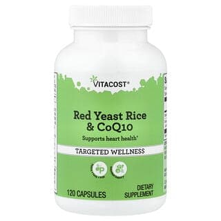 Vitacost, Red Yeast Rice & CoQ10, 120 Capsules