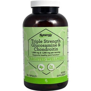 Vitacost, Synergy®，三倍濃度氨基葡萄糖和軟骨素，360 粒膠囊
