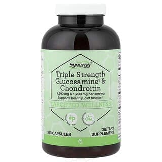 Vitacost, Synergy®，三倍濃度氨基葡萄糖和軟骨素，360 粒膠囊