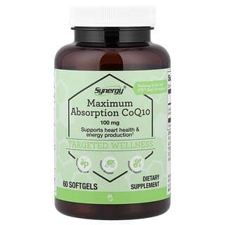 Vitacost, 特大吸收輔酶 Q10，100 毫克，60 粒軟膠囊