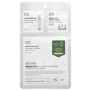 VT Cosmetics, Reedle Shot 多合一 3 步美容面膜，3 件套