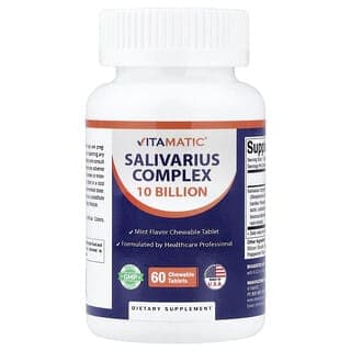 Vitamatic, Salivarius 複合物，100 億，60 片咀嚼片