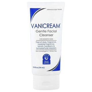 Vanicream, 溫和洗面奶，適用於敏感肌膚，無香，2.5 液量盎司（74 毫升）