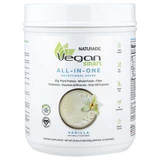 VeganSmart, 多合一營養奶昔，香草，1.42 磅（645 克）