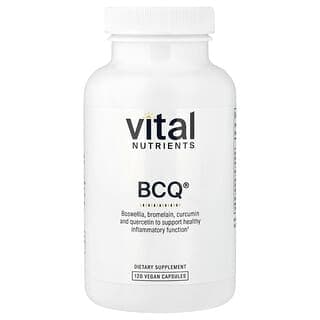 Vital Nutrients, BCQ，120 粒全素食膠囊