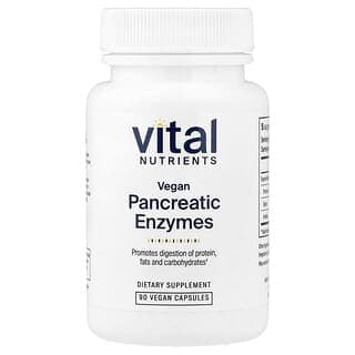 Vital Nutrients, 全素胰酶膠囊，90 粒全素膠囊
