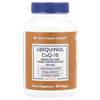 The Vitamin Shoppe, 泛醇輔酶 Q-10，60 粒軟膠囊
