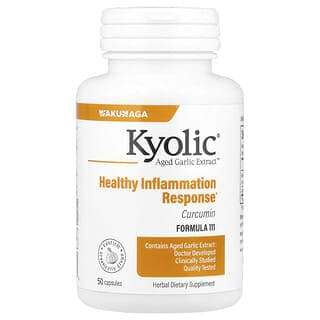 Kyolic, 陳蒜提取物加薑黃素膠囊，50 粒裝