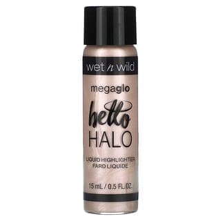 wet n wild, MegaGlo，Hello Halo 液體高光筆，304A Halo，告別，0.5 液量盎司（15 毫升）