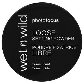 wet n wild, PhotoFocus™，定妝散粉，520B 半透明，0.70 盎司（20 克）