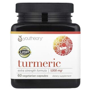 Youtheory, 薑黃，60 粒素食膠囊