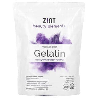 Zint, 明膠增稠蛋白質粉，優質牛肉，2 磅（907 克）