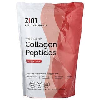 Zint, 全草飼膠原蛋白肽，原味，32 盎司（907 克）