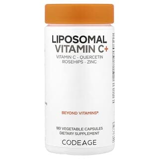 Codeage, 脂質體維生素 C+,180 粒素食膠囊