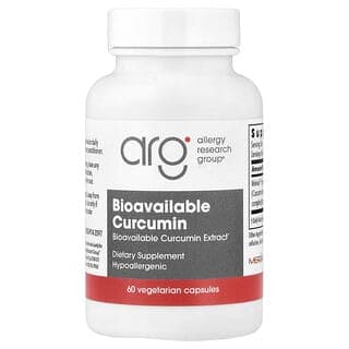 Allergy Research Group, CurcuWIN® 500,60 粒素食膠囊(每粒膠囊 500 毫克)