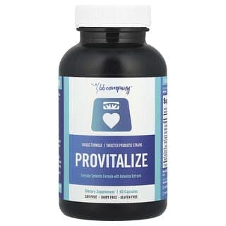 BB Company, Provitalize,含植物提取物的日常合成合生素配方,60 粒膠囊
