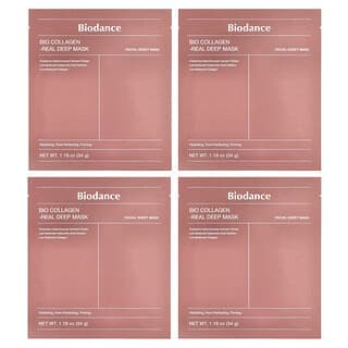 Biodance, 生物膠原蛋白美容面膜,4 片,每片 1.19 盎司(34 克)