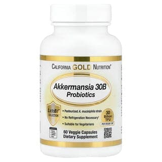 California Gold Nutrition, 阿克曼菌 300 億,60 粒素食膠囊
