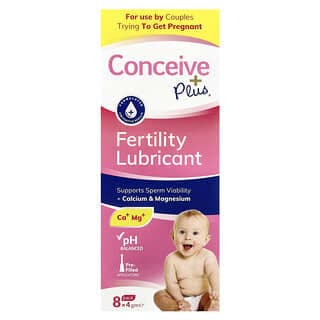 Conceive Plus, 生育潤滑劑,8 包,每包 4 克