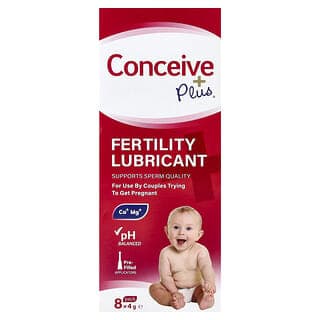 Conceive Plus, 生育潤滑劑,8 包,每包 4 克