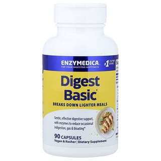 Enzymedica, Digest Basic® 消化基礎,90 粒膠囊