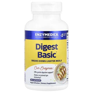 Enzymedica, Digest Basic® 消化基礎,180 粒膠囊