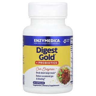 Enzymedica, Digest Gold® + 益生菌,45 粒膠囊