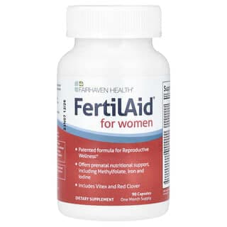 Fairhaven Health, FertilAid® 女性健康補充劑,90 粒膠囊