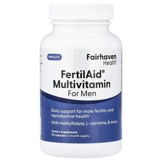 Fairhaven Health, FertilAid 男士專用多種維生素膠囊,90 粒