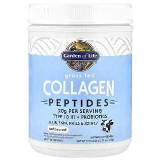 Garden of Life, 草飼膠原蛋白多肽,原味,9.87 盎司(280 克)