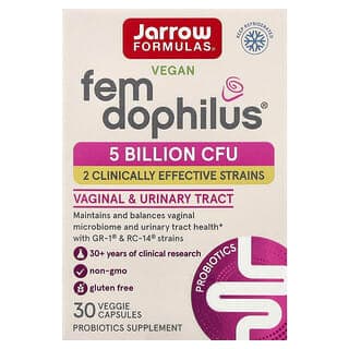 杰諾, 全素 Fem Dophilus,50 億 CFU,30 粒素食膠囊