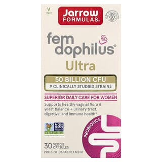 Jarrow Formulas, Fem-Dophilus® Ultra,30 粒素食膠囊
