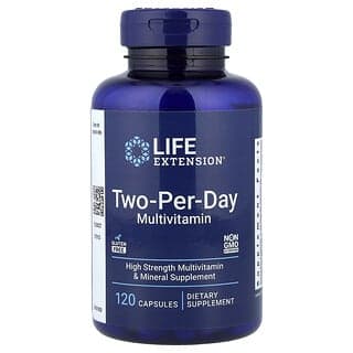 Life Extension, 每日兩次多維生素,V2,120 粒膠囊