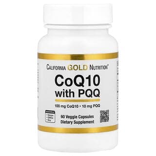 California Gold Nutrition, 含 PQQ 輔酶 Q10,60 粒素食膠囊