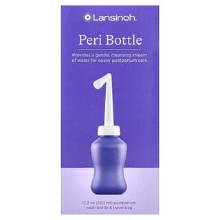 Lansinoh, 產後衝洗瓶 + 旅行袋,12.2 盎司(360 毫升)